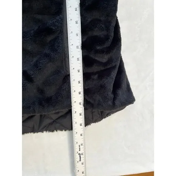 The North Face Womens Large Reversible Jacket Fleece/Puffer with Pockets L/XL XC - Picture 7 of 10